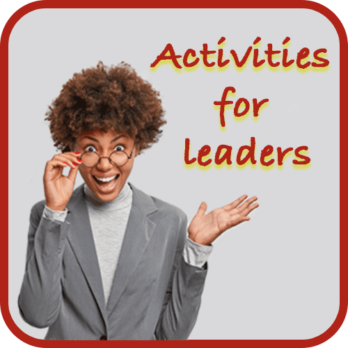 Activities for Leaders