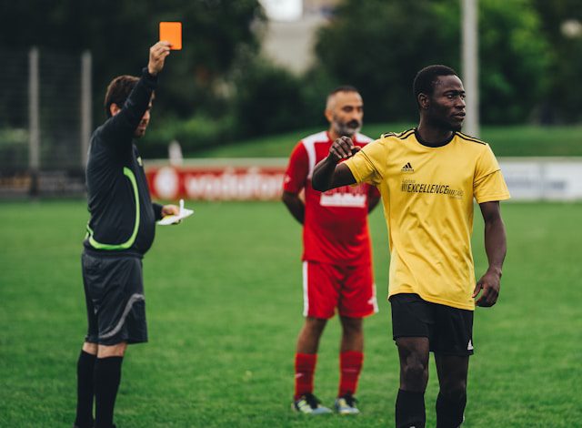 Lipreading a Referee's decision